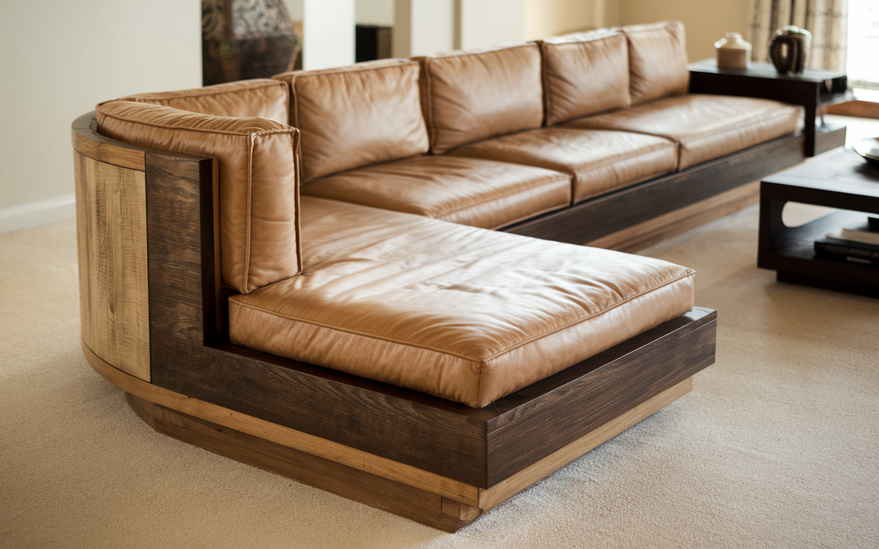 Sofa Gỗ Chữ L: Giải Pháp Hoàn Hảo Cho Không Gian Sống